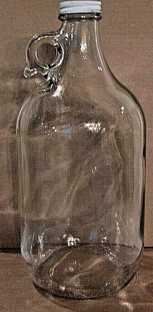 1 2 gallon glass jug