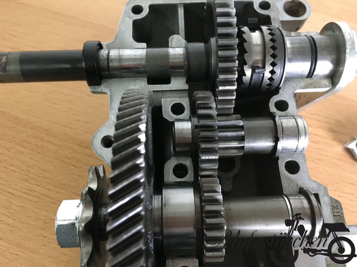 Motorüberholung SET Für Hercules Prima M 2 3 4 5 – Mit Lagern, Sachs 505 Getriebe Und Kupplung