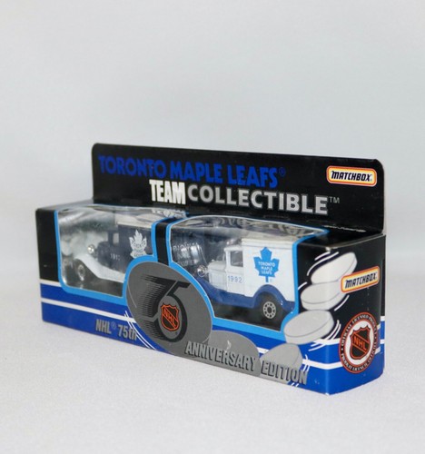 Matchbox ~ Toronto Maple Leafs ~ 75th Anniversary NHL Original Six DieCast 1991 - Bild 8 von 12