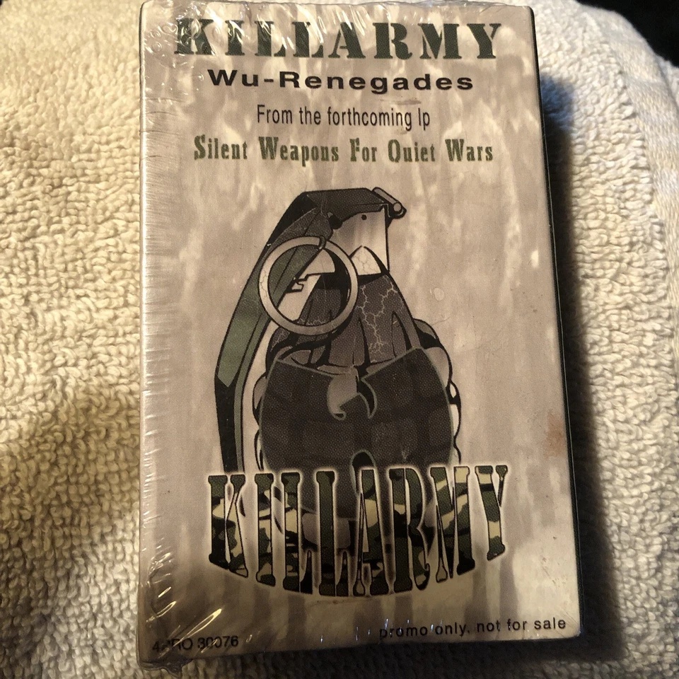 Killarmy - Wu-Renegades (Single) - Cassette Tape - 1997 - Wu-Tang Clan Sealed - Image 2 of 4