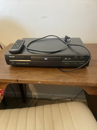 Toshiba SD-1600U CD DVD Player Home Theater ColorSteam Video w/Remote & Plug