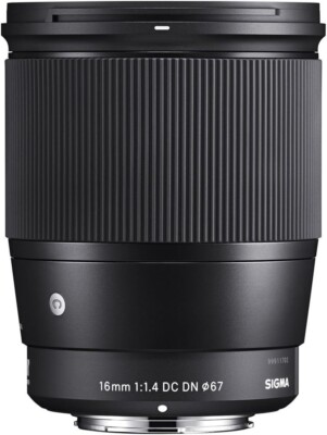 USED Sigma 16mm f/1.4 DC DN Contemporary Lens SONY E-mount FREESHIPPING