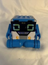 Really RAD Robots MiBro Blue White Toy Robot Tested Working No Remote