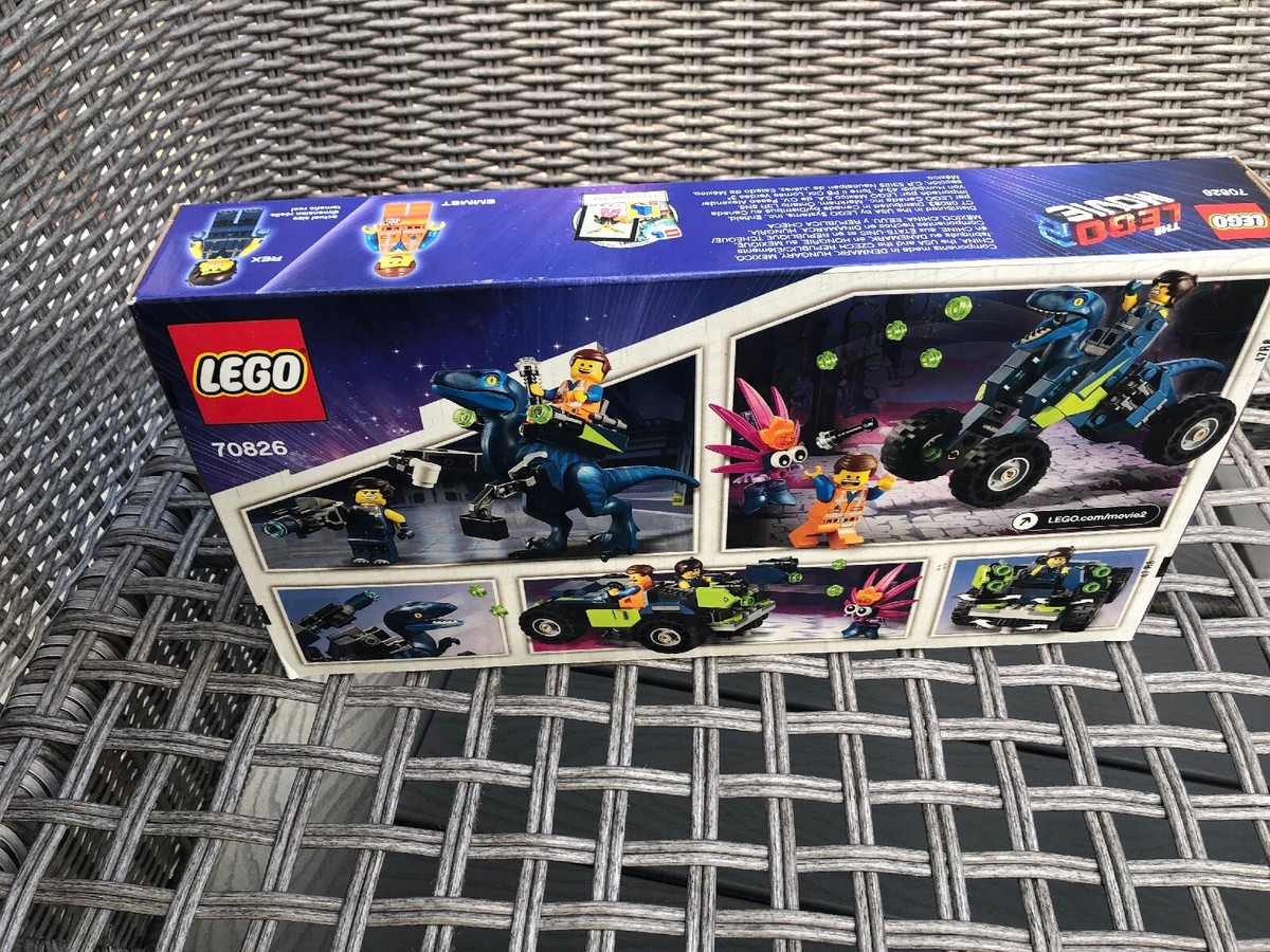 The LEGO Movie 2 70826 Rex's Rex-treme Offroader New dented box | eBay