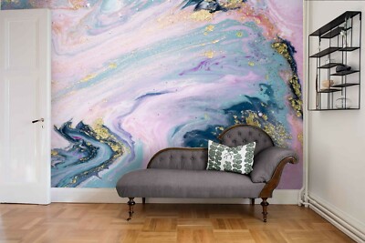 3D Marble Texture Color Self-adhesive Removable Wallpaper Murals Wall 322