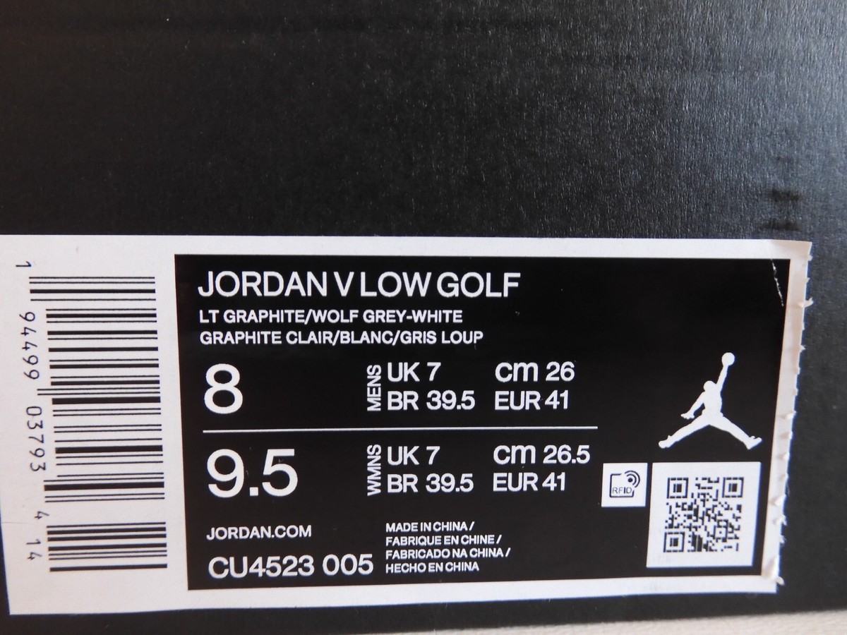 NIKE JORDAN V 5 LOW GOLF 