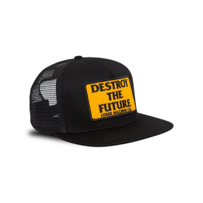 Loser Machines Mooneyes Destroy Trucker Cap Schwarz / Gelb