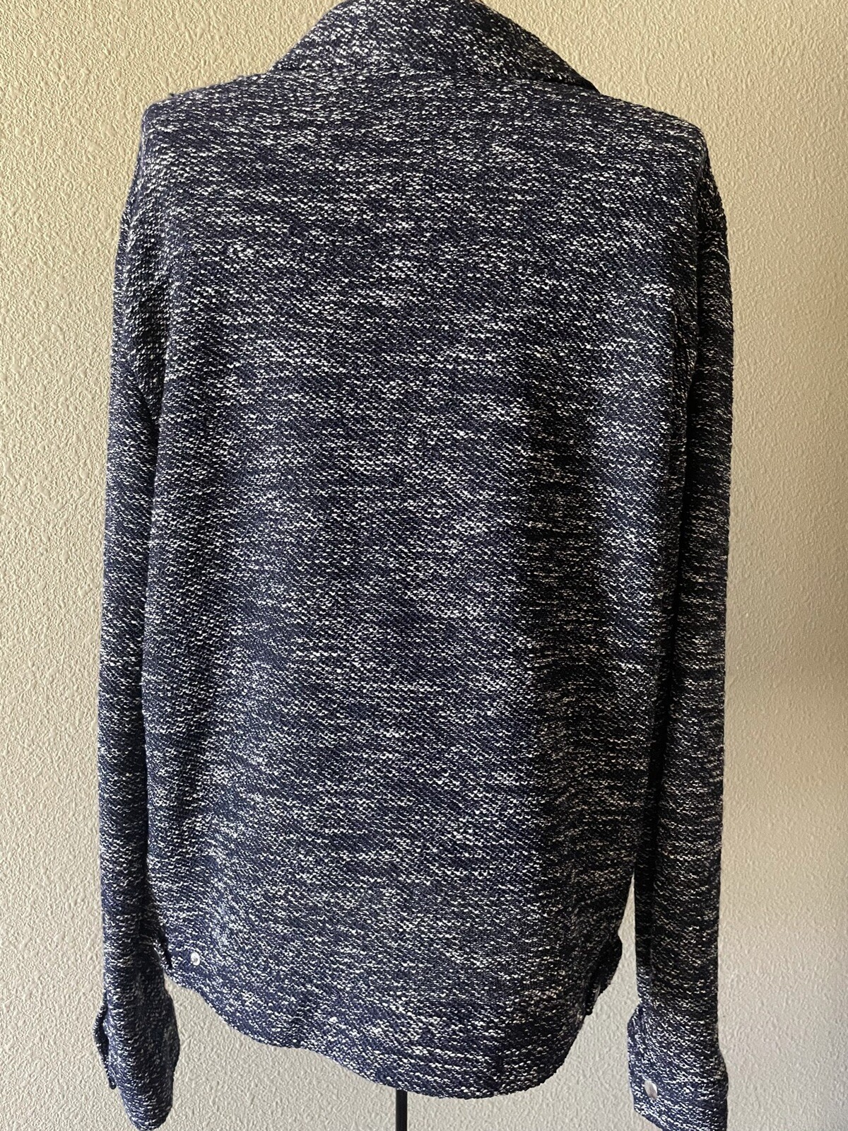 Zara Basic Womens Zip Front Jacket Coat Long Slee… - image 6