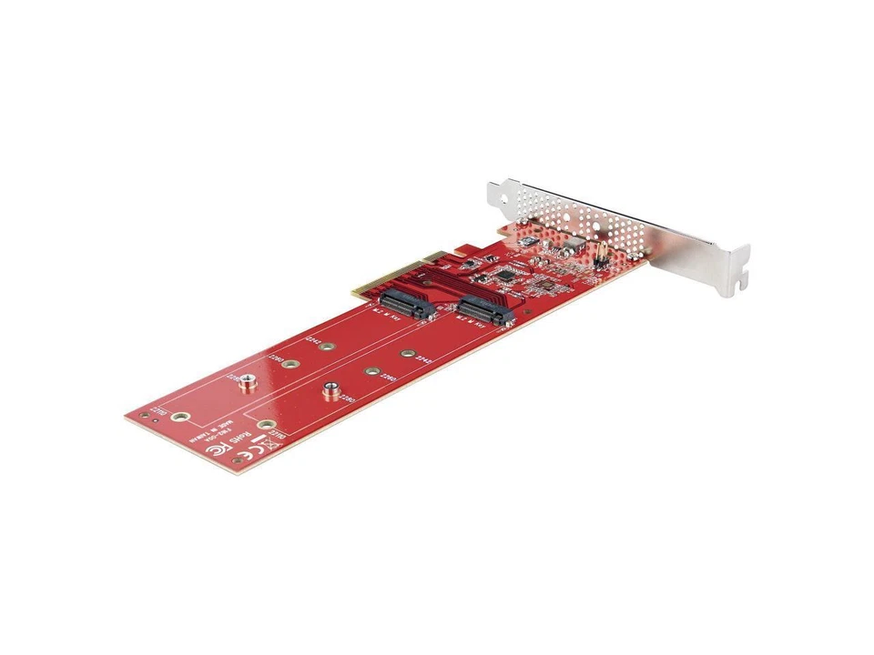 StarTech Dual M.2 PCIe SSD Adapter Card DUALM2PCIECARDB - Image 3 of 4