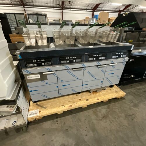 Frymaster SCFHD450G Gas Fryer - (4) 50 lb Vats, Floor Model, Natural Gas