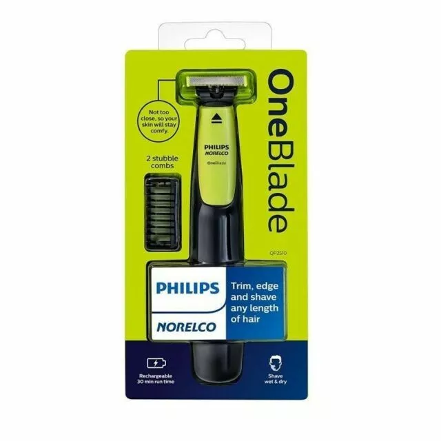 Lav en snemand blotte Personligt Philips Norelco OneBlade Hybrid Electric Trimmer & Shaver - Black (QP2510/49) 75020087829 | eBay Lav en snemand blotte Personligt Philips Norelco OneBlade Hybrid Electric Trimmer & Shaver - Black (QP2510/49) 75020087829 | eBay