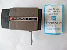 GAF PANA-VUE 2  LIGHTED 2X2 SLIDE VIEWER WITH BATTERIES