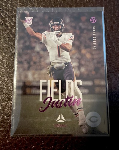 Justin Fields 2021 Chronicles Football Rookie Card RC Luminance 203 