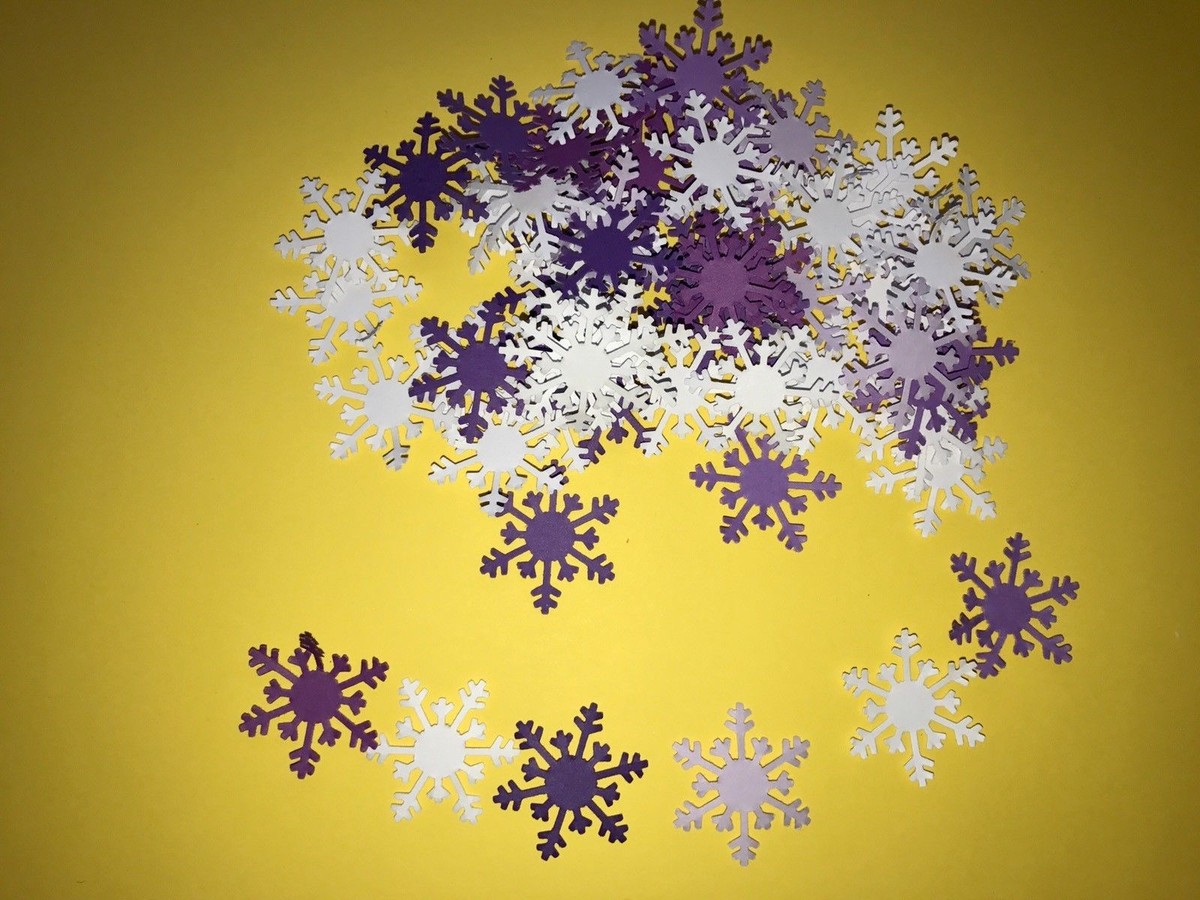 50 MARTHA STEWART ARTIC SNOWFLAKE FROZEN SNOWFLAKE DIE CUTS