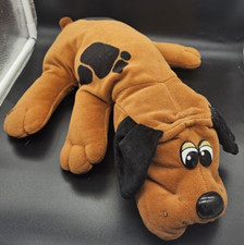 Tonka 1985 Pound Puppy 18  Reddish Brown w/ Black Spots Puppies PlushVtg