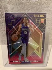 2021-22 Panini Recon DAVION MITCHELL Holo RC Rookie #137/299 Kings
