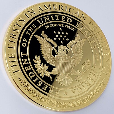 2017年 トランプ大統領就任記念5ドル銅貨 プルーフ貨幣 2017 President Donald Trump Firsts Commemorative Proof 2-3/4