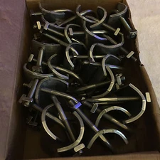 B-LINE B422-1 1/2 SS4 - RIGHT ANGLE CLAMP, 1 1/2", STAINLESS STEEL 304 QTY-20