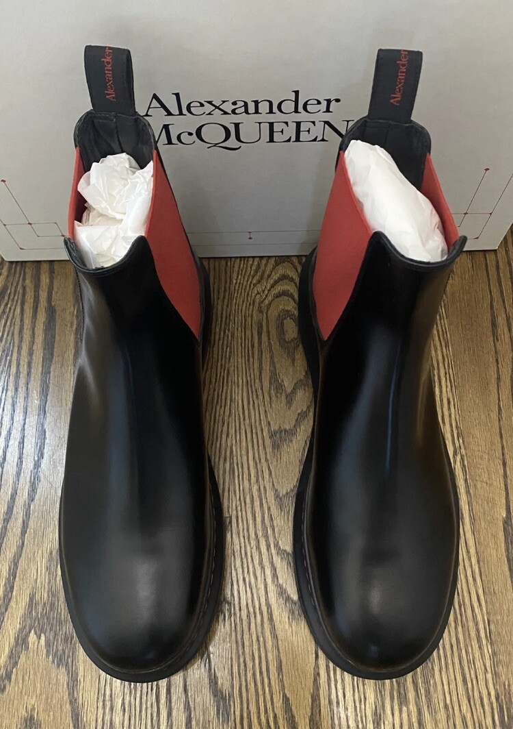 New Alexander McQueen Hybrid PlatformChelsea Boots. Sz. 41