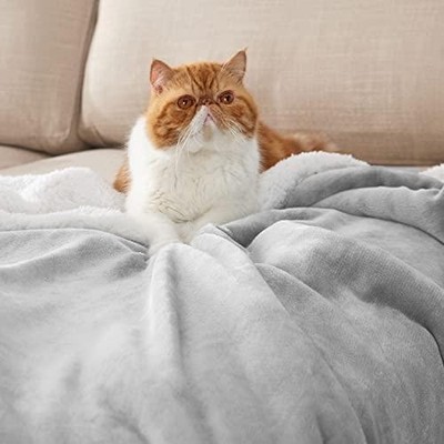 Bedsure Sherpa Fleece King Size Blanket for Bed - Thick and Warm Blankets  for | eBay