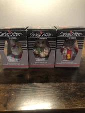 Caring Critter Porcelain Jasco Chimes Lot Of 3
