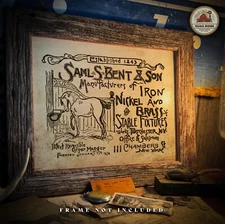 Vintage Horse Riding Advertising Art Print Rodeo Western Artwork Wall Decor Gift