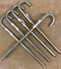 XL Erdspieß BW Zelt Heringe Bodenanker 38cm Erdanker Zeltheringe Hering lang