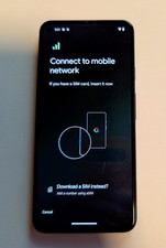 Google Pixel Smartphone 5G, 6.5" Screen, 5a Black 128GB - Unlocked, Works Great.