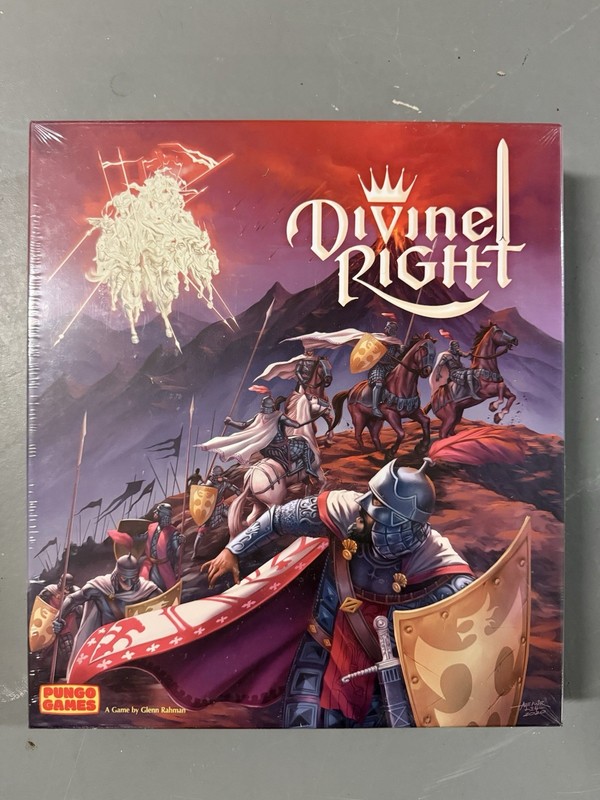 Divine Right 3rd Edition 2024 Pungo Games Board Game New Sealed