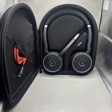 Jabra Evolve 75 Headset with Microphone + Dongle Cable & Case Model HSC040W