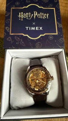 NEW Timex x Harry Potter Waterbury Heritage Automatic Skeleton Watch Full Set