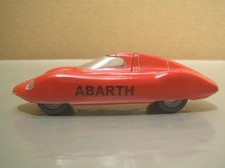 Solido 113 Fiat Abarth Race Car in Red 1/43 scale made in France Mint Condition