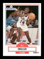 Actualización Fleer U-98 A.J. 1990-91 Inglés RC NM o mejor BXCP67
