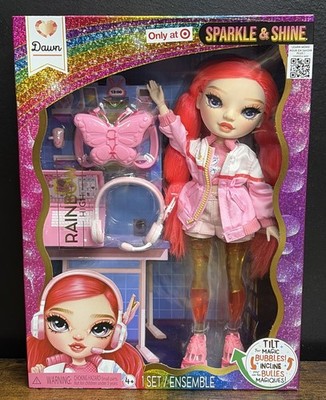 Rainbow High Sparkle & Shine Magic/Bubbles Dawn 10'' Doll Target Exclusive NIB
