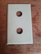 Old Vintage Crabtree Light Switch Surround backing 