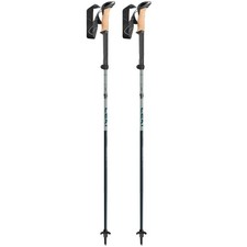 Leki Makalu Cork FX TA Walking Poles - Pair - 65620761: Stone Blue Dark