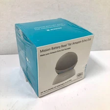 Amazon Battery Base for Echo Dot 4th & 5th Generation New SEALED WHITE