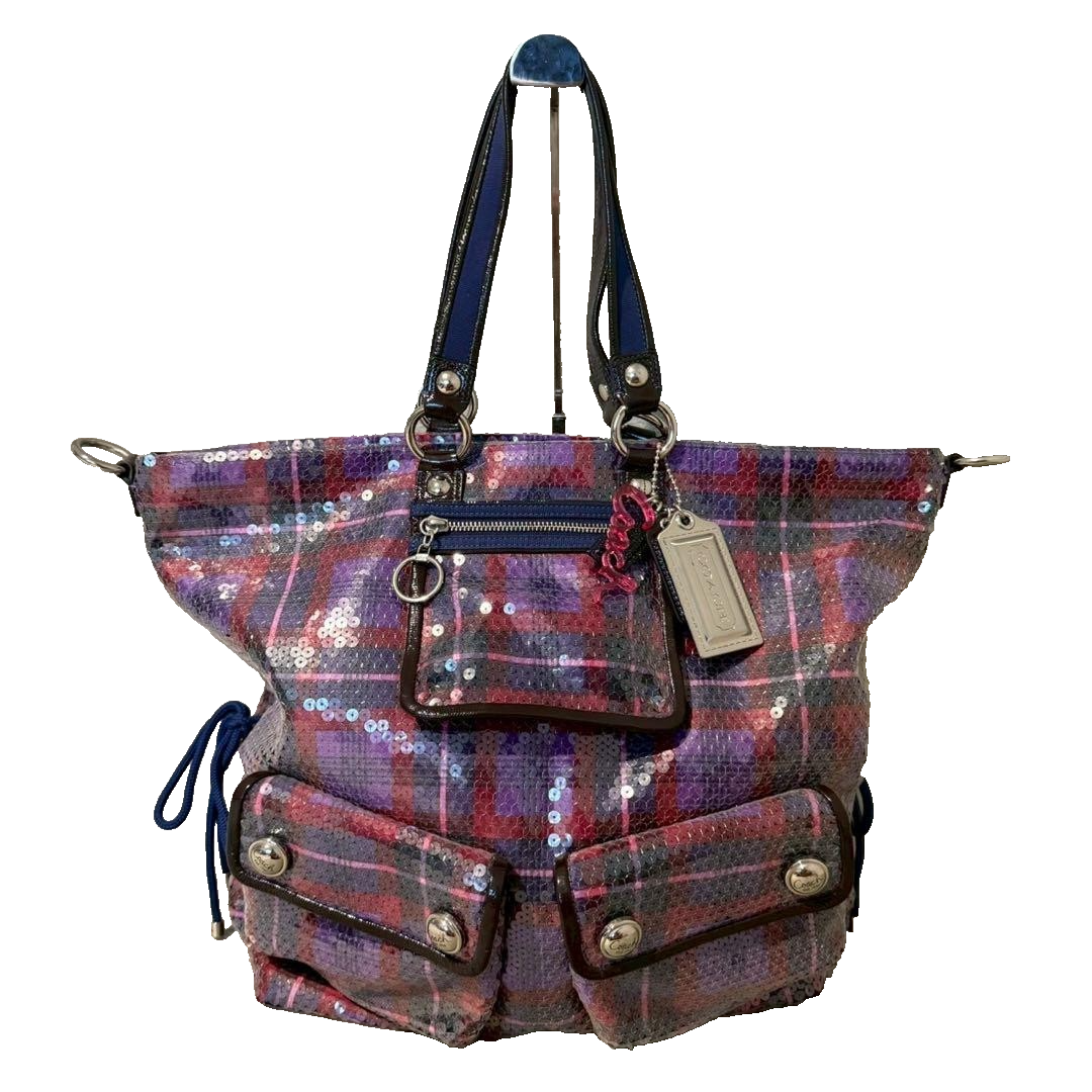 Coach Poppy 2way Sequin Spotlight Bag 【公式通販】