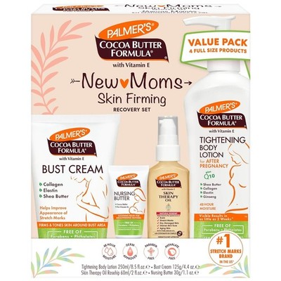 Palmer's Cocoa Butter Formula New Moms Skin Recovery Postpartum Essentials, Body