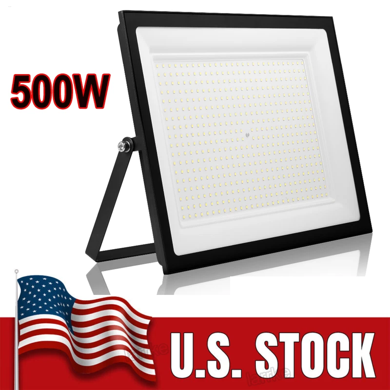 CATINBOW 500W Watt LED Flood Light Garden Outdoor Lamp Yard Security Spotlight Cool White