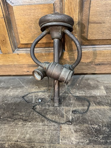 Antique JA Whaley Socket Cluster For Leaded Lamp - Vintage Lamp Part - Hubbell