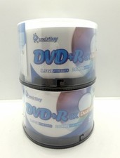 2-Pack 50 SmartBuy Blank DVD+R DL 8X 8.5GB Dual Layer Logo Surface Recordable