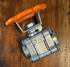 Swagelok Stainless Steel 60 Series Ball Valve, 3/4" OD Tube, SS-S65PF12-JK