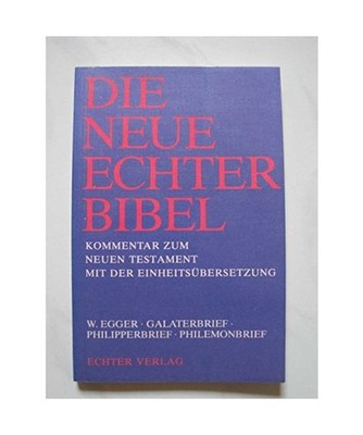 Galaterbrief / Philipperbrief / Philemonbrief, Wilhelm Egger