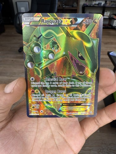 Rayquaza EX #123 Full Art - Dragons Exalted | eBay