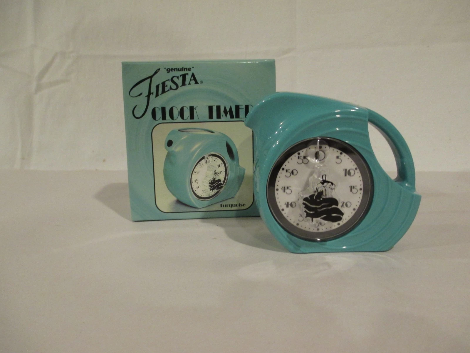 Turquoise Fiesta Clock Timer
Opens in a new window or tab