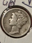 "BUY IT NOW"  1939-P Mercury SILVER Dime  Solid GOOD Condition  VERY COLLECTABLE