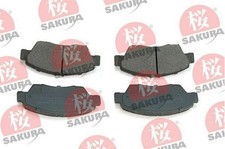 SAKURA Bremsbeläge Satz Vorne Bremsklötze für HONDA CIVIC VI Hatchback (EJ, EK)