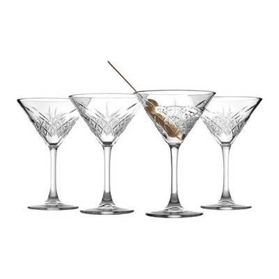 Pasabahce Timeless Martinigläser 230 ml   4er Set Cocktailgläser | HELDENA