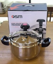 OSM Stainless Steel Explosion Proof Pressure Cooker 11L